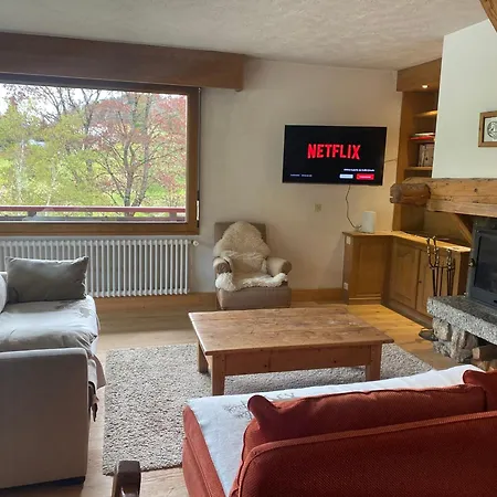 103m2 Pres De Megeve, 2 Chambres, Grand Garage, Tennis En Ete *